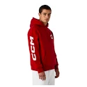 Herren Hoodie CCM  Athleisure Hood Red
