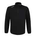 Herren Hoodie CCM  LOCKER ROOM FLEECE 1/4 ZIP black