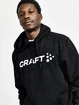 Herren Hoodie Craft  Hood Black