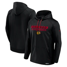Herren Hoodie Fanatics AP Rink Poly fleece Pullover Hood Chicago Blackhawks