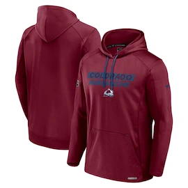 Herren Hoodie Fanatics AP Rink Poly fleece Pullover Hood Colorado Avalanche