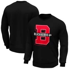 Herren Hoodie Fanatics College Letter NHL Chicago Blackhawks