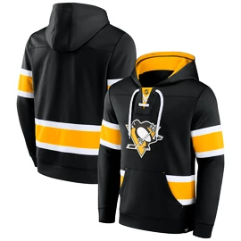 Herren Hoodie Fanatics Mens Iconic NHL Exclusive Pullover Hoodie Pittsburgh Penguins