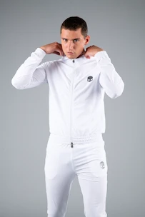 Herren Hoodie Hydrogen  Tech FZ Sweatshirt Skull White