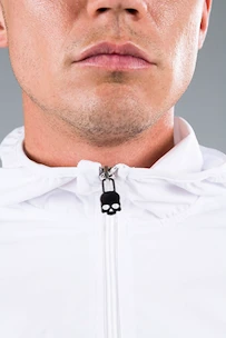 Herren Hoodie Hydrogen  Tech FZ Sweatshirt Skull White