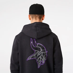 Herren Hoodie New Era  NFL Outline logo po hoody Minnesota Vikings