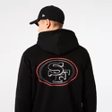 Herren Hoodie New Era  NFL Outline logo po hoody San Francisco