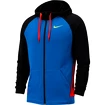 Herren Hoodie Nike Dry Hoodie FZ Fleece Blue