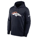 Herren Hoodie Nike  Prime Logo Therma Pullover Hoodie Denver Broncos