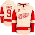 Herren Hoodie Old Time Hockey Vintage Player Lacer Detroit Red Wings Gordie Howe 9
