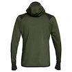 Herren Hoodie Salewa  Agner Hybrid PL/DST M FZ Hdy Dark Olive Melange/0910