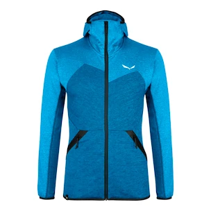 Herren Hoodie Salewa  Puez Melange PL Cloisonne Blue Melange