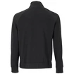 Herren Hoodie Tecnifibre  Knit Jacket Heather Black