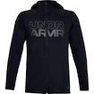 Herren Hoodie Under Armour BASELINE FULL ZIP HOODIE schwarz