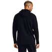 Herren Hoodie Under Armour BASELINE FULL ZIP HOODIE schwarz