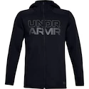 Herren Hoodie Under Armour BASELINE FULL ZIP HOODIE schwarz