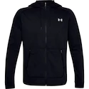 Herren Hoodie Under Armour  Charged Cotton Fleece FZ Hoodie black