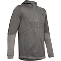 Herren Hoodie Under Armour DOUBLE KNIT FZ HOODIE grün