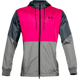 Herren Hoodie Under Armour LEGACY WINDBREAKER rosa