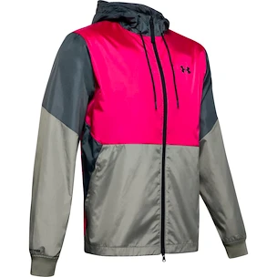 Herren Hoodie Under Armour LEGACY WINDBREAKER rosa