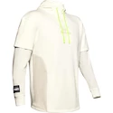 Herren Hoodie Under Armour MOMENTS FLEECE P/O HOODY weiss