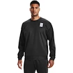 Herren Hoodie Under Armour  RECOVER LS CREW-BLK