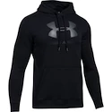 Herren Hoodie Under Armour Rival Fitted Graphic Black