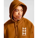 Herren Hoodie Under Armour Rival Flc Multilogo SS HD gelb