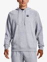 Herren Hoodie Under Armour  Rival Fleece 1/2 Zip HD-GRY