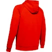 Herren Hoodie Under Armour RIVAL FLEECE SPORTSTYLE LOGO HOODIE orange