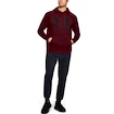 Herren Hoodie Under Armour RIVAL FLEECE SPORTSTYLE LOGO HOODIE rot