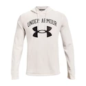 Herren Hoodie Under Armour  RIVAL TERRY BIG LOGO HD white XXL