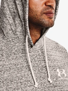Herren Hoodie Under Armour  RIVAL TERRY LC HD-WHT S