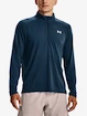 Herren Hoodie Under Armour  STREAKER HALF ZIP-BLU