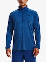 Herren Hoodie Under Armour  Tech 2.0 1/2 Zip-BLU XL