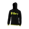 Herren Hoodie Wilson  Chi Script Po Hoody Slimfit Black