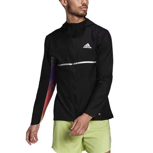 Herren Jacke adidas Own The Run Colorblock Jacket Black XL
