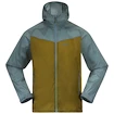 Herren Jacke Bergans  Microlight Jacket Olive Green/Smoke Blue L