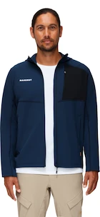 Herren Jacke Mammut  Madris Light ML Hooded Jacket Marine