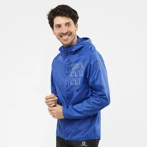 Herren Jacke Salomon  Bonatti Cross FZ Hoodie Nautical Blue