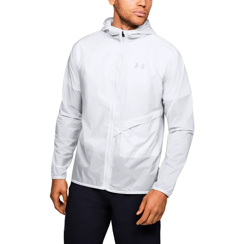 Herren Jacke Under Armour Qualifier Storm Packable gray L Sportega