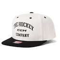Herren Kappe  CCM  Athleisure Flatbrim Blanc