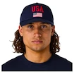 Herren Kappe  CCM  Flag Hood Team USA Navy