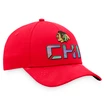 Herren Kappe  Fanatics  Authentic Pro Locker Room Structured Adjustable Cap NHL Chicago Blackhawks