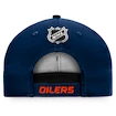 Herren Kappe  Fanatics  Authentic Pro Locker Room Structured Adjustable Cap NHL Edmonton Oilers