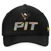 Herren Kappe  Fanatics  Authentic Pro Locker Room Structured Adjustable Cap NHL Pittsburgh Penguins