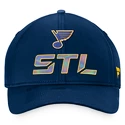 Herren Kappe  Fanatics  Authentic Pro Locker Room Structured Adjustable Cap NHL St. Louis Blues