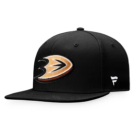Herren Kappe Fanatics Core Snapback Anaheim Ducks Black-Dark Orange