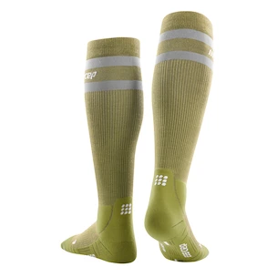 Herren-Kompressionssocken CEP  80s Hiking Olive/Grey