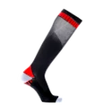Herren Kompressionssocken  McDavid  Elite Active Compression Socks Black/Scarlet